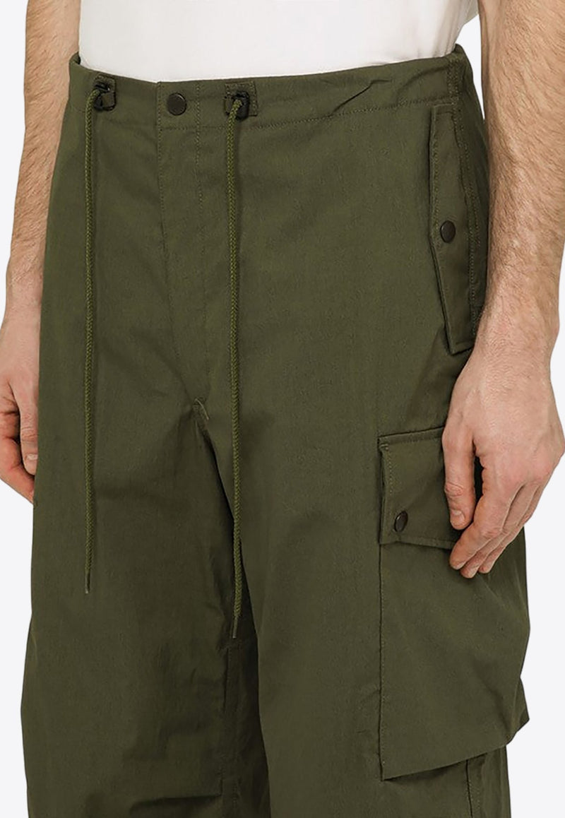 Filed Cargo Casual Pants