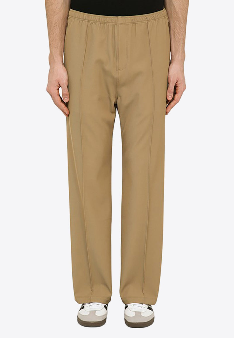 Straight-Leg Twill Track Pants