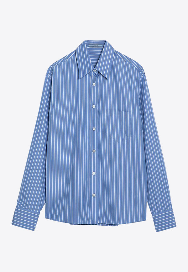 Long-Sleeved Striped Shirt