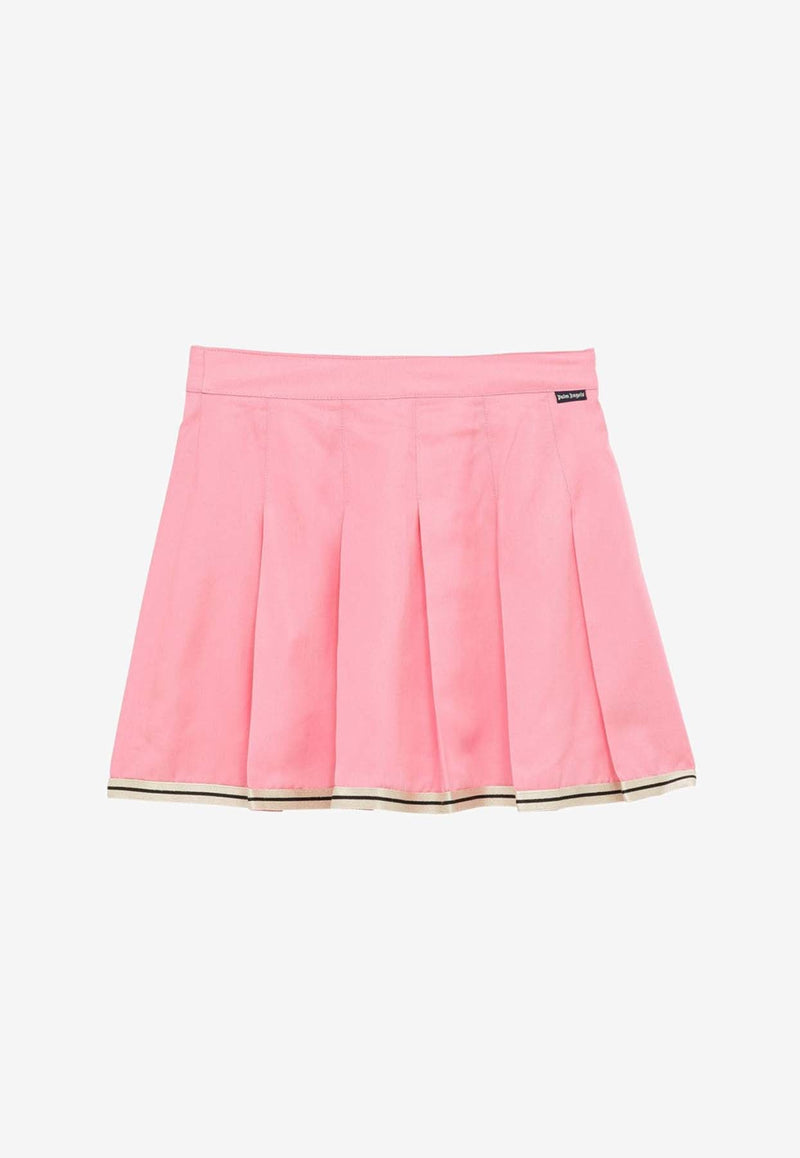 Girls Pleated Mini Skirt