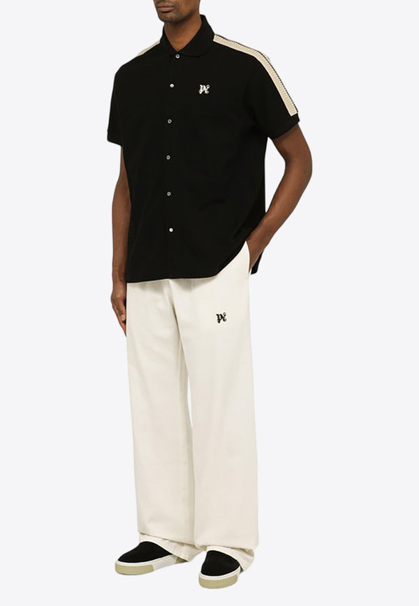 Monogram Embroidered Track Pants