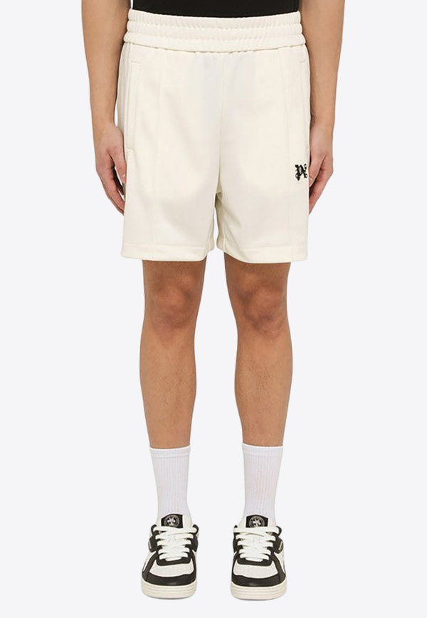 Logo Embroidered Track Shorts