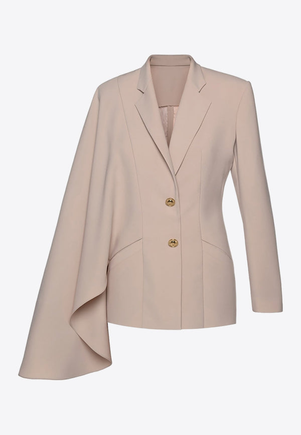 Single-Breasted Asymmetrical Blazer