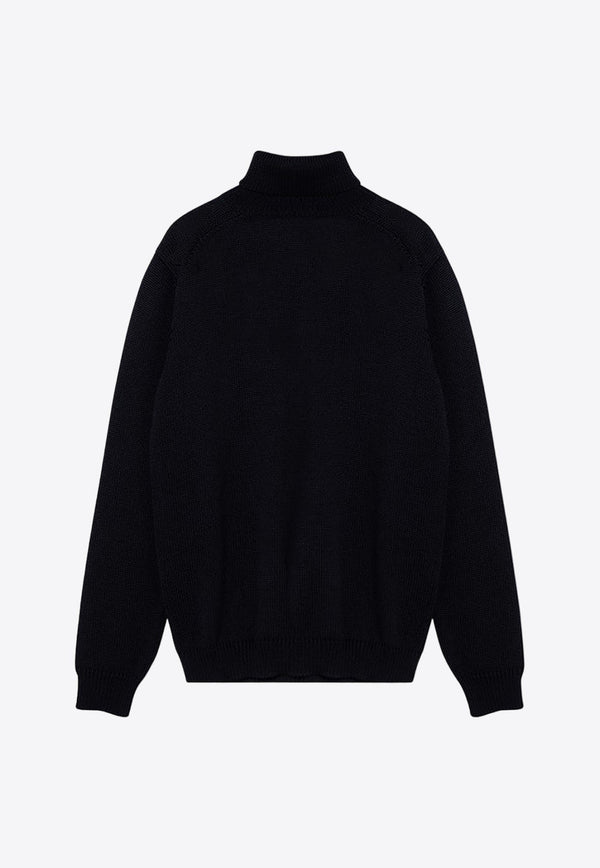 Merino Wool Turtleneck Sweater