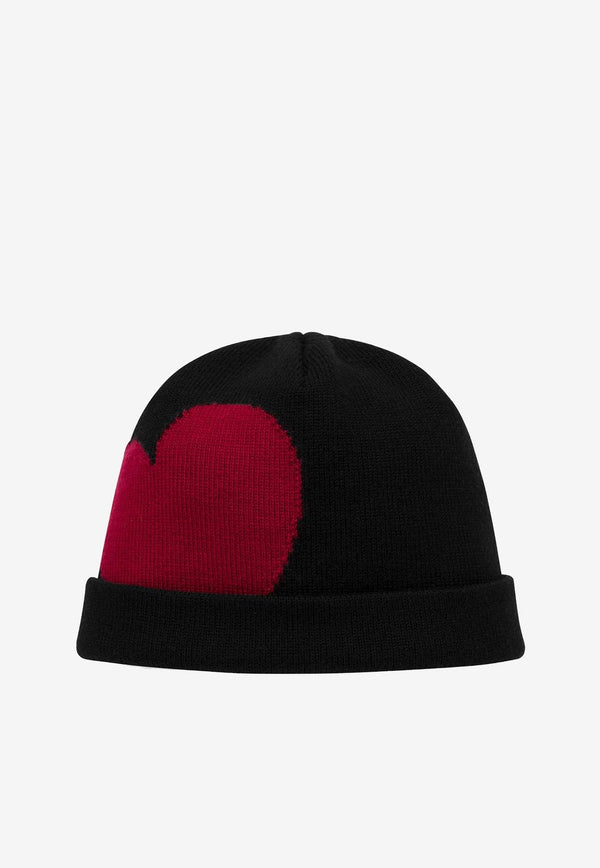 Heart Wool Beanie