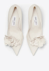 Rosalia Flowers 65 Nappa Leather Pumps