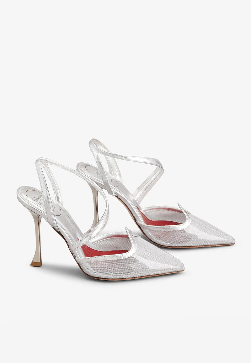 I Love Vivier 100 Slingback Pumps