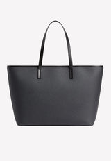 Mirror Snake Tote Bag in Leather