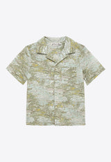 Boys Graphic-Pattern Short-Sleeved Shirt