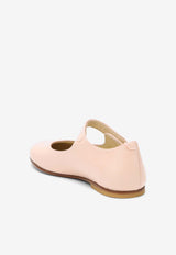 Girls Ella Mary Jane Ballet Flats