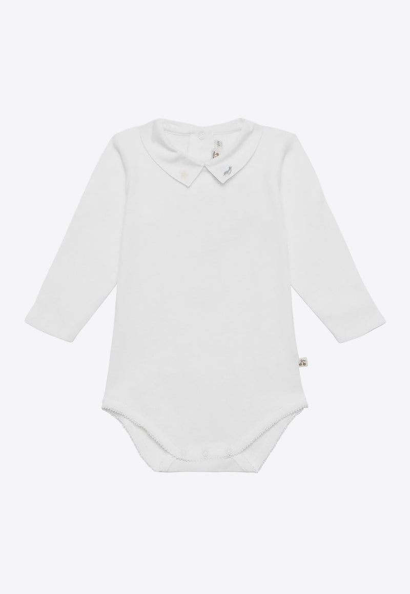 Babies Juillet Embroidered Bodysuit