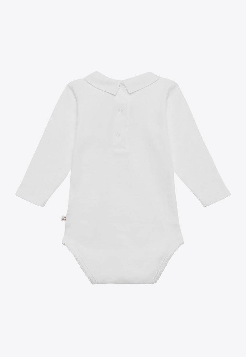 Babies Juillet Embroidered Bodysuit