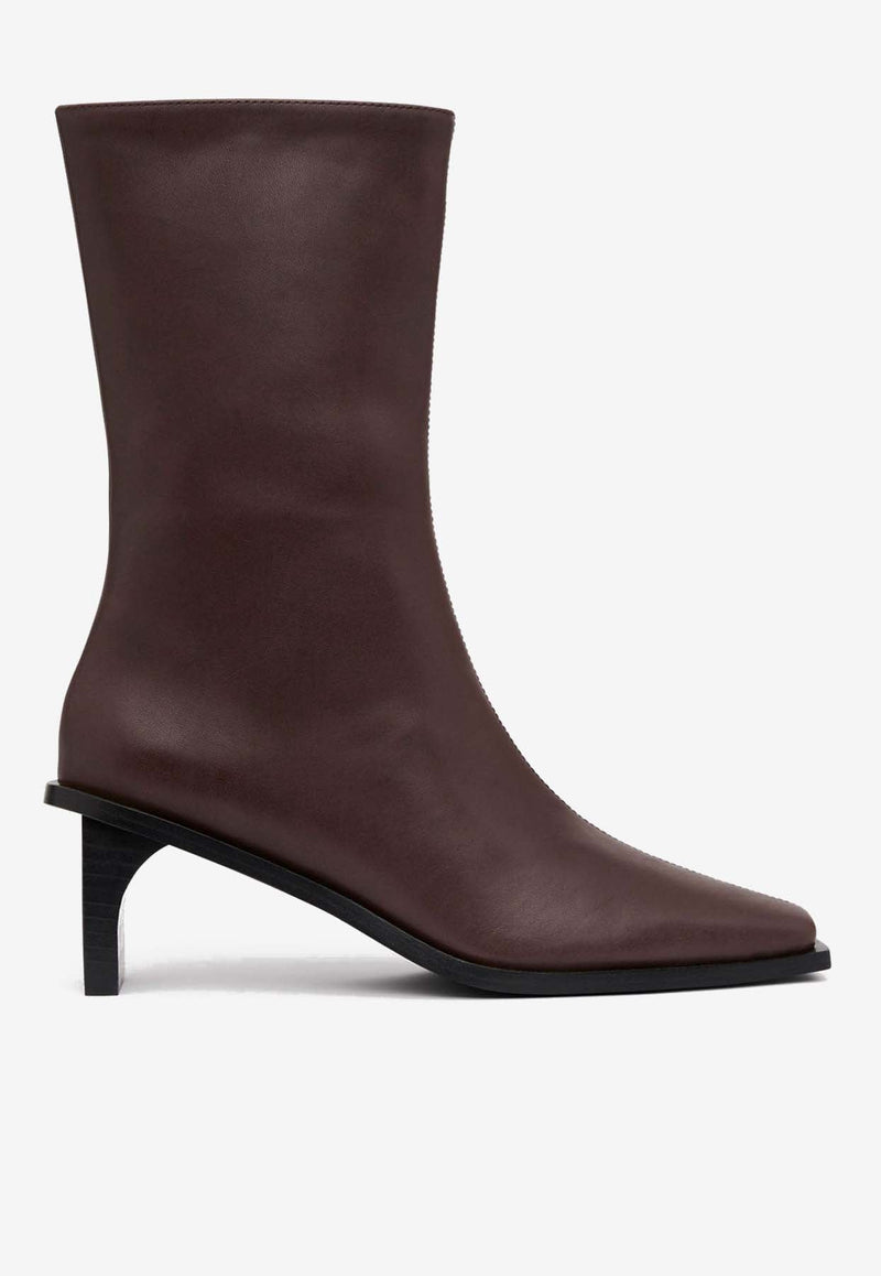 Border 60 Leather Ankle Boots