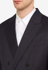 Double-Breasted Suit in Wool