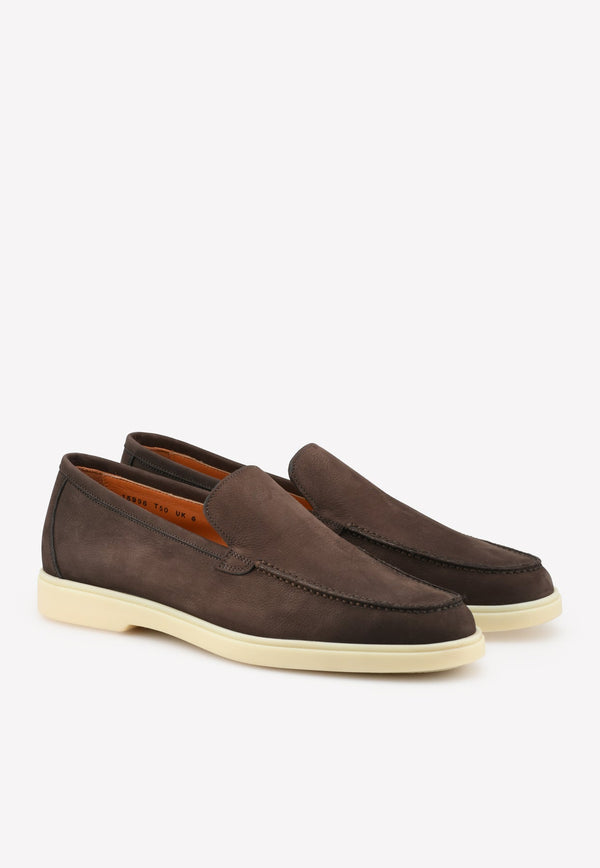 Suede Loafers