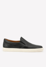 Slip-On Sneakers in Leather