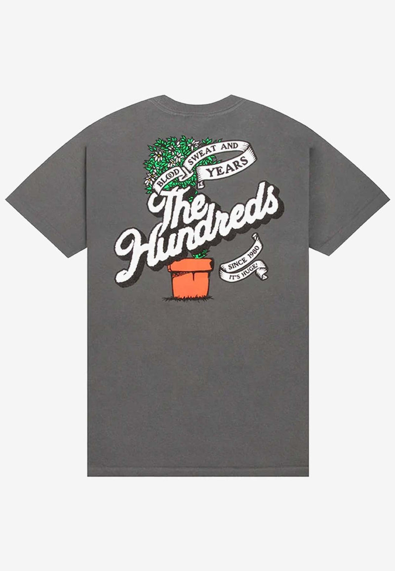 Rooted Slant Printed T-shirt