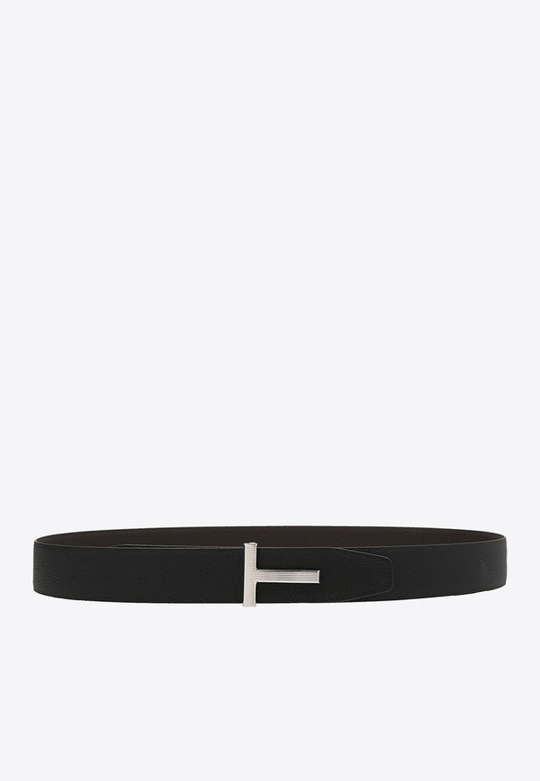T-Buckle Leather Belt