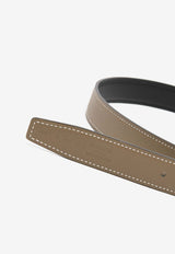 Mini Constance Martelee Belt Buckle and Reversible 24 Leather Strap