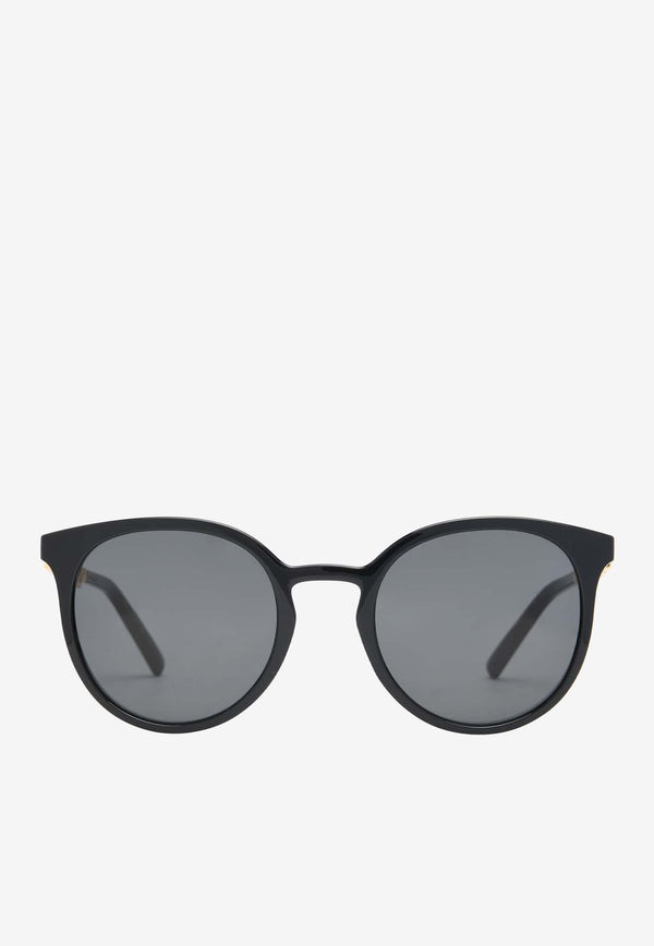 DG Logo Round Sunglasses