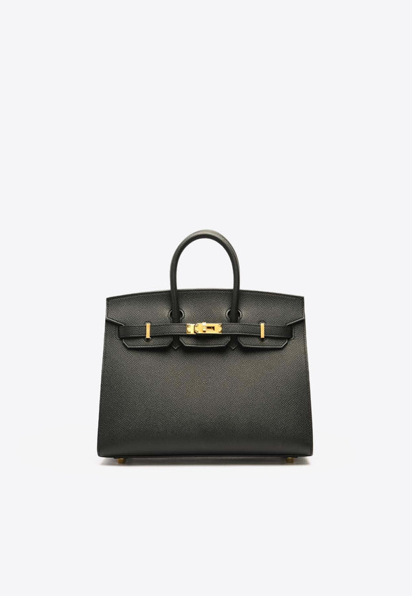 Birkin 25 in Black Epsom Leather with Gold Hardware