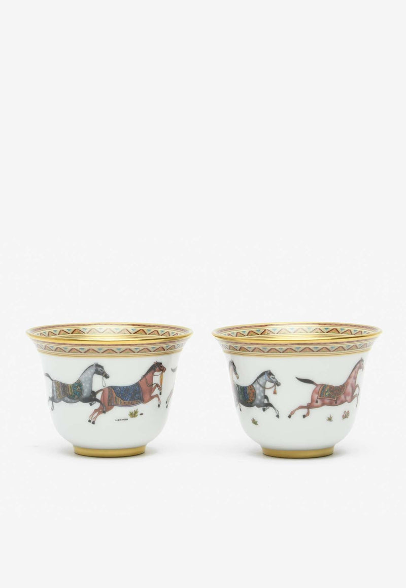 Cheval d'Orient Cup N°2 - Set of 2