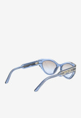 DiorSignature Cat-Eye Sunglasses