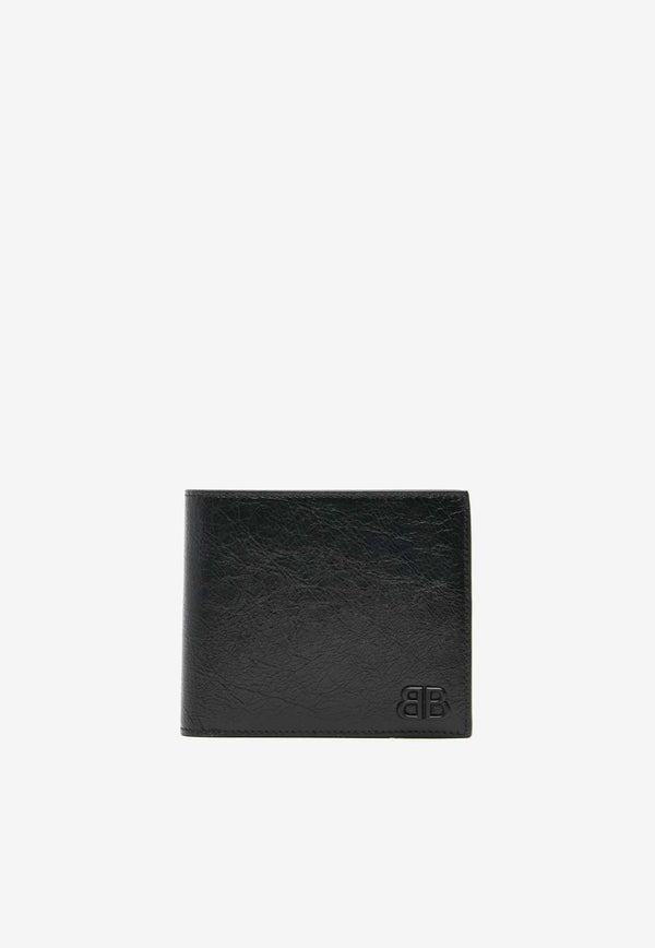 Monaco BB Logo Square Folded Wallet