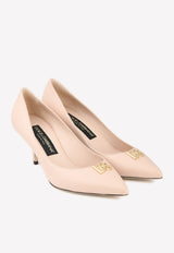 DG 60 Pointed Toe Pumps in Leather