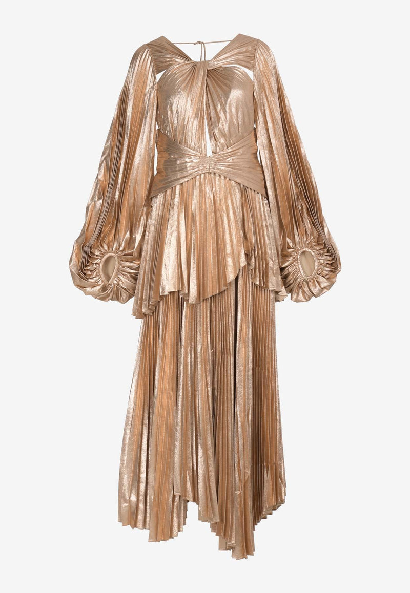 Rosella Pleated Gown