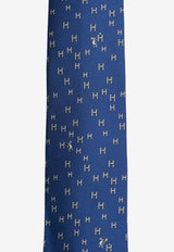 H Lapin Silk Twill Tie