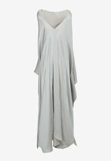 Abadia Draped Kaftan Gown