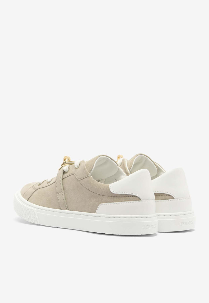 Day Permabrass Kelly Buckle Sneakers in Suede