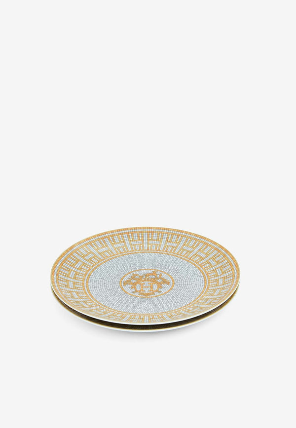 Mosaique au 24 Gold Dessert Plate - Set of 2