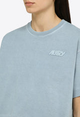 Logo Short-Sleeves Cropped T-shirt