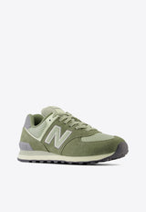 574 Low-Top Sneakers in Deep Olive