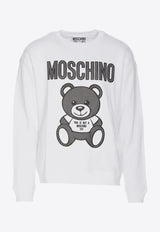 Logo Teddy Bear Pullover Sweatshirt