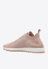 Veles Crochet Knit Low-Top Sneakers