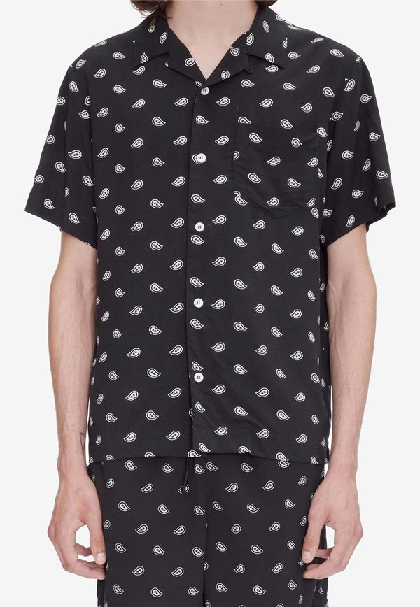 Lloyd Bandana-Print Bowling Shirt