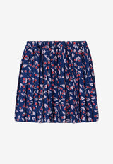 Girls Jais Pleated Skirt