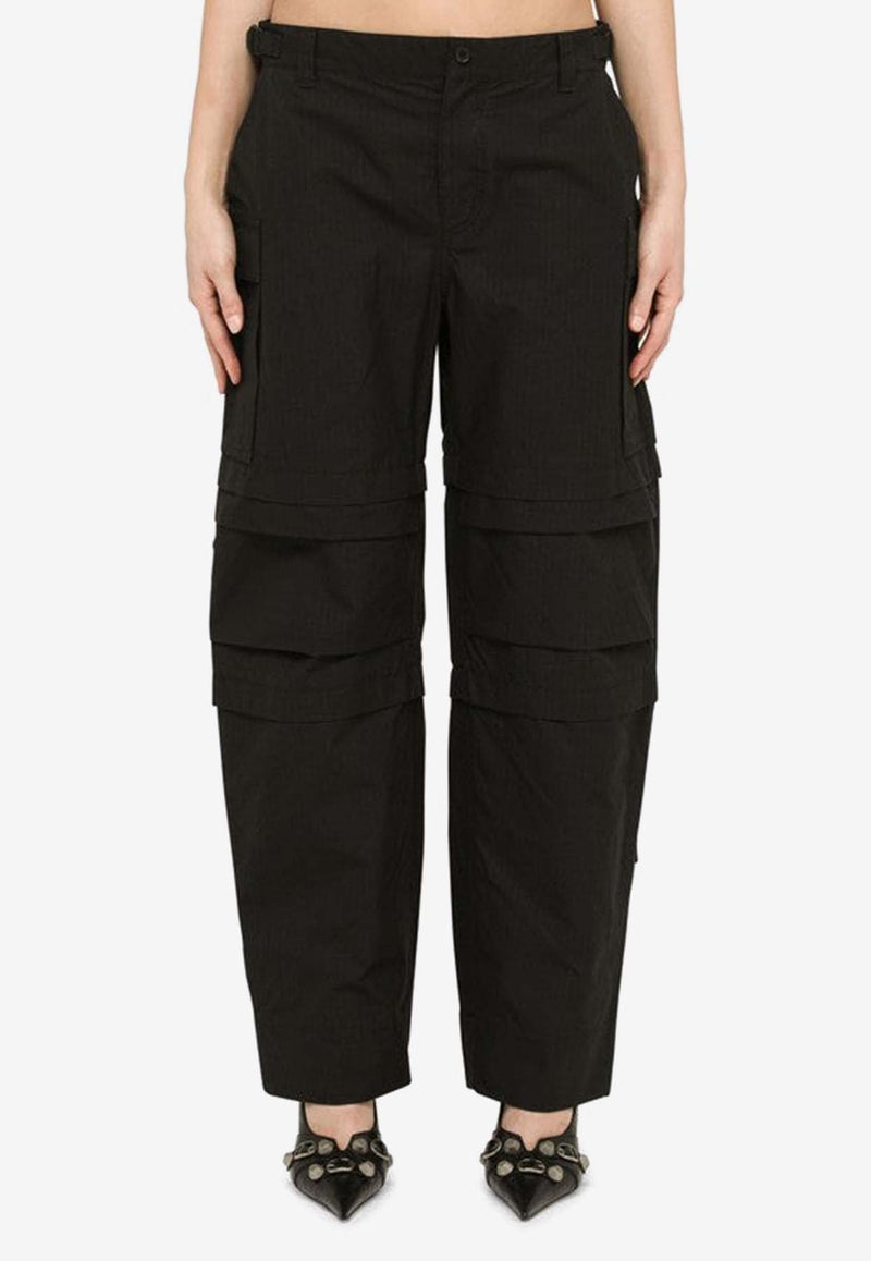 Straight-Leg Cargo Pants