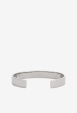 Logo-Engraved Cuff Bracelet