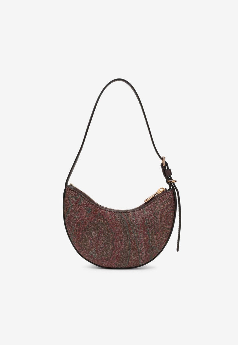 Mini Paisley Jacquard Essential Hobo Bag