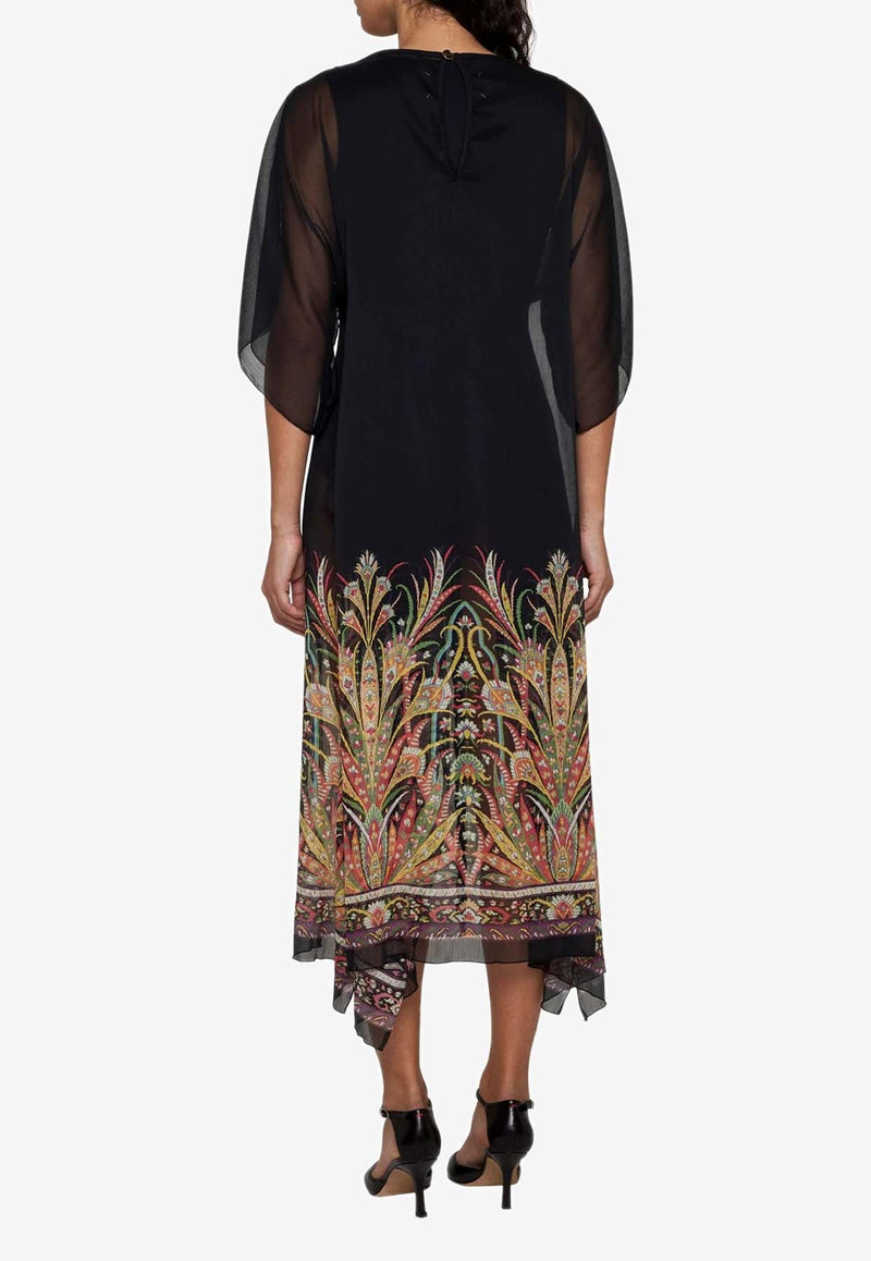 Paisley Print Cover-Up