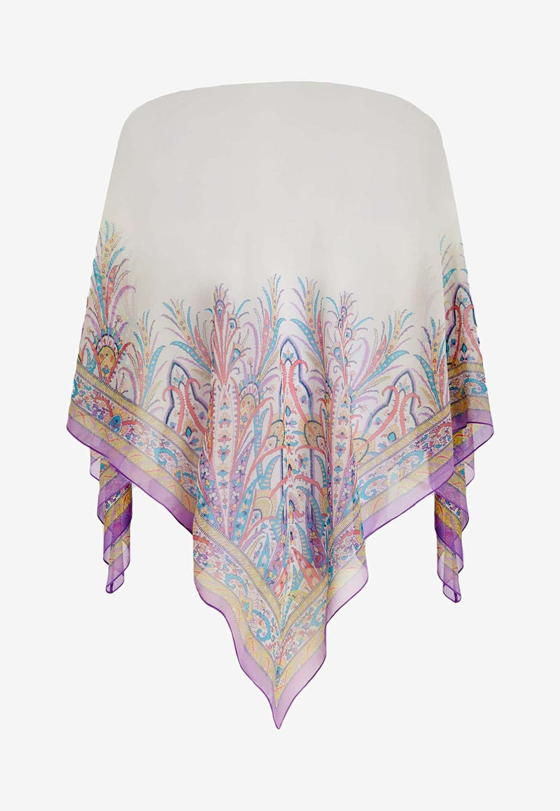 Paisley Print Cover-Up