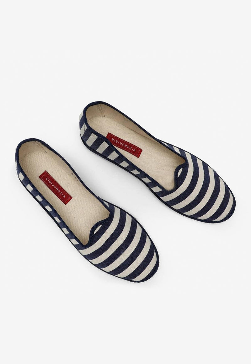 Gondola Striped Ballet Flats