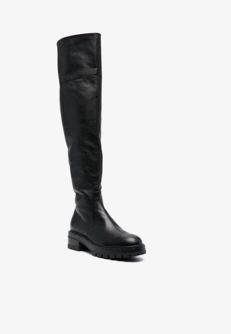 Whitney Knee-High Leather Boots