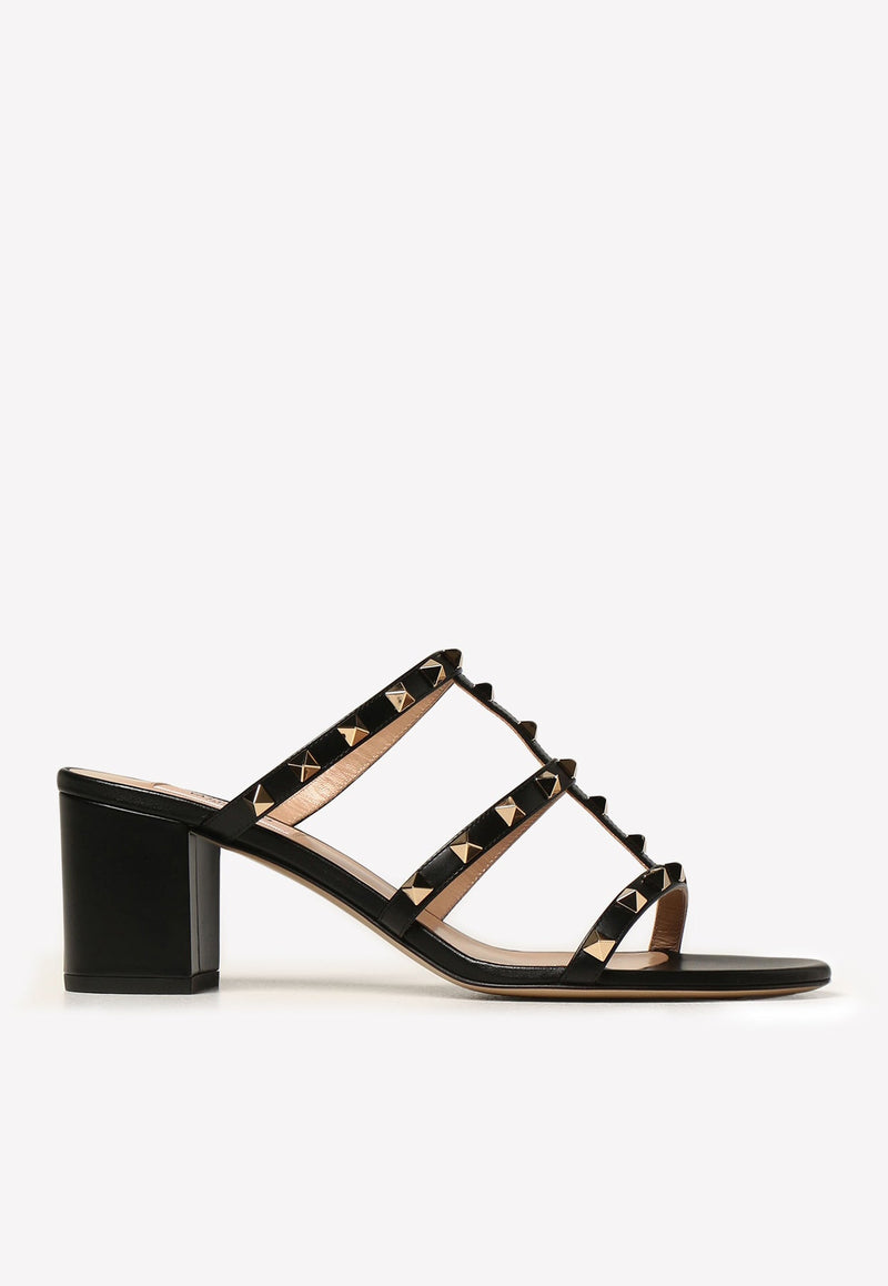 Rockstud 60 Calf Leather Sandals