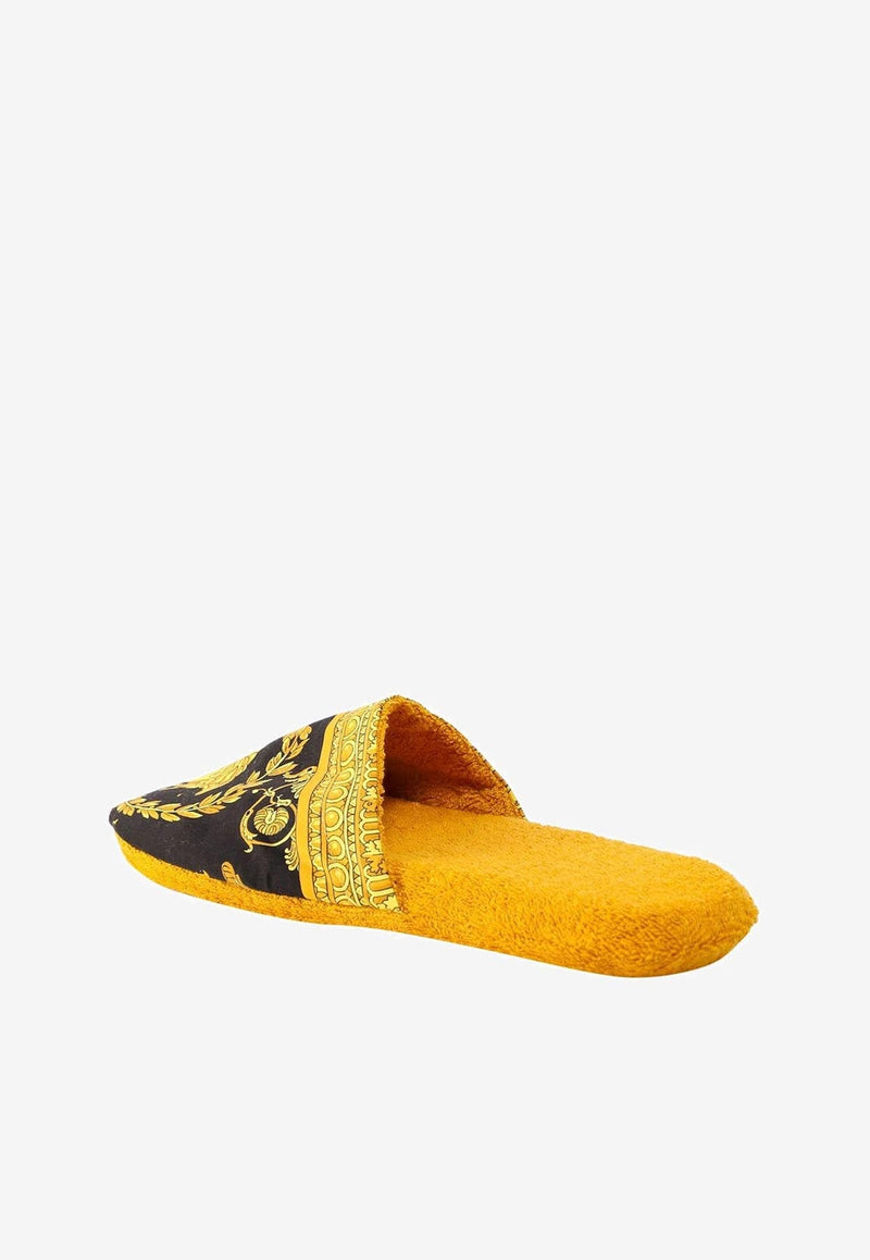 I <3 Baroque Print Slippers