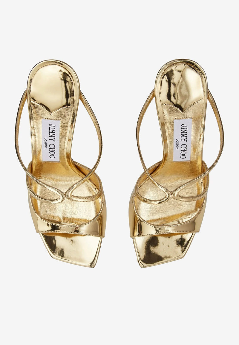 Anise 95 Metallic Leather Sandals